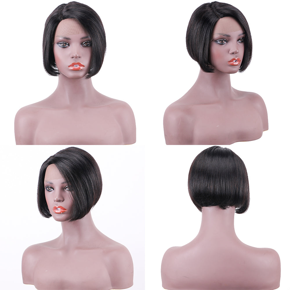 Lace Frontal Wig 13*1 T Part 100%Human Hair item#9028