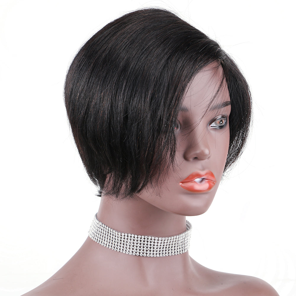 Lace Wig T Part 100%Human Hair Wig Water Wave item#9201