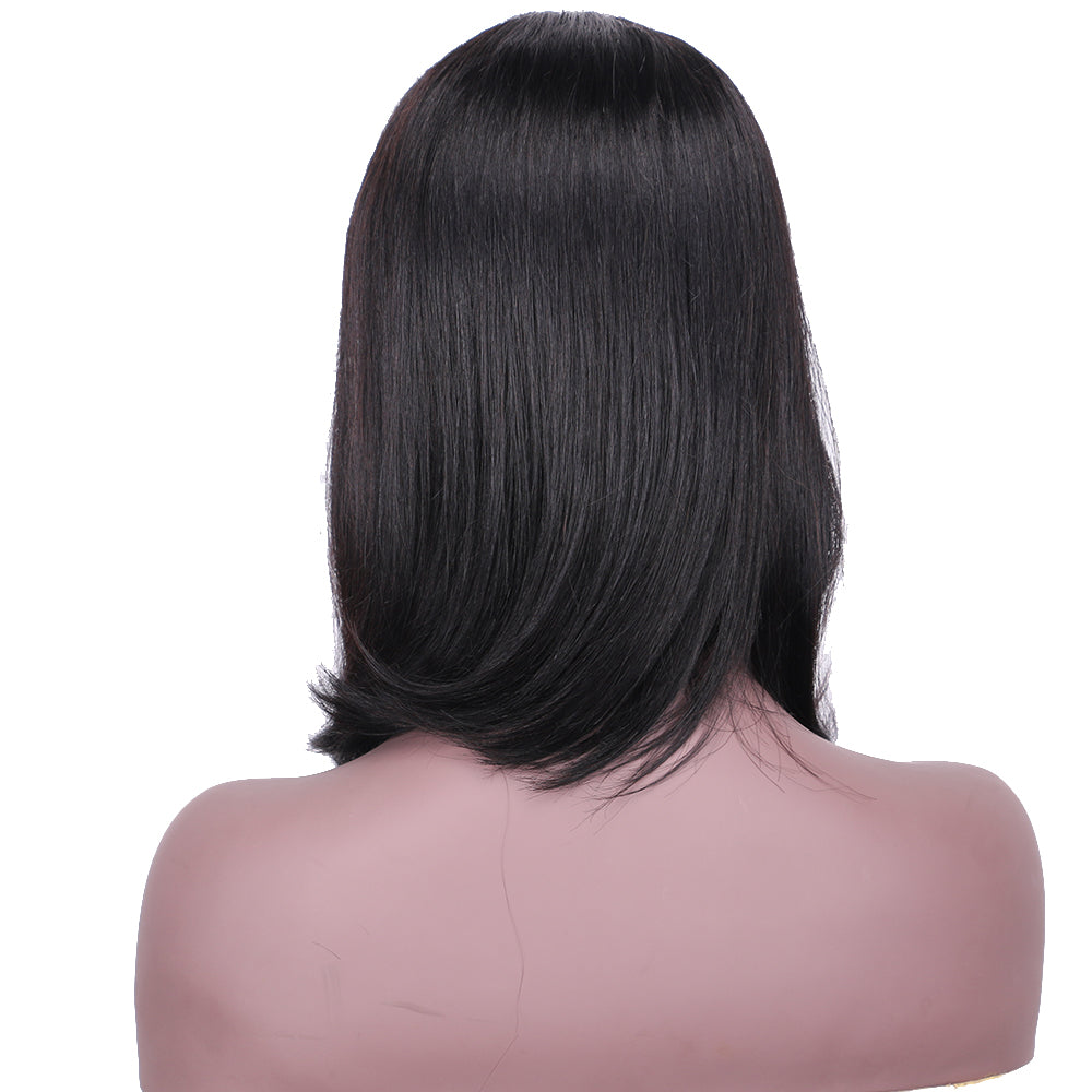 Lace Frontal Wig 13x1 T Part Lace 100%Human Hair Straight item#9038