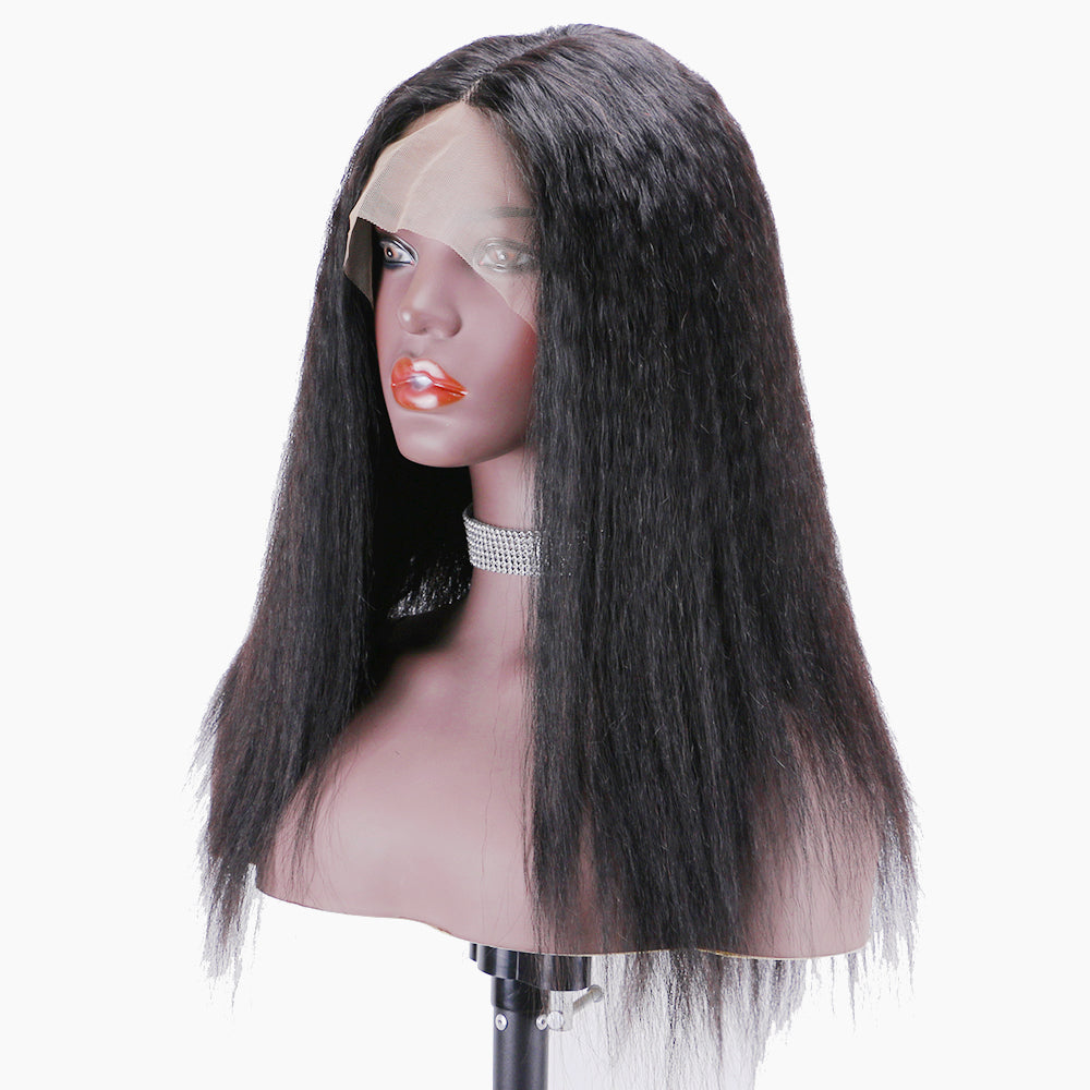 Lace Frontal Wig 13x1 T Part Lace 100%Human Hair item#9039