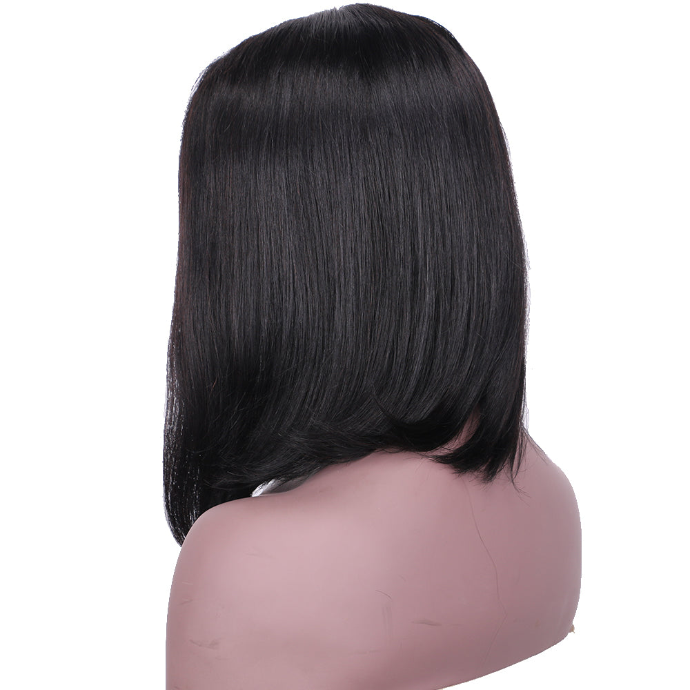 Lace Frontal Wig 13x1 T Part Lace 100%Human Hair Straight item#9038