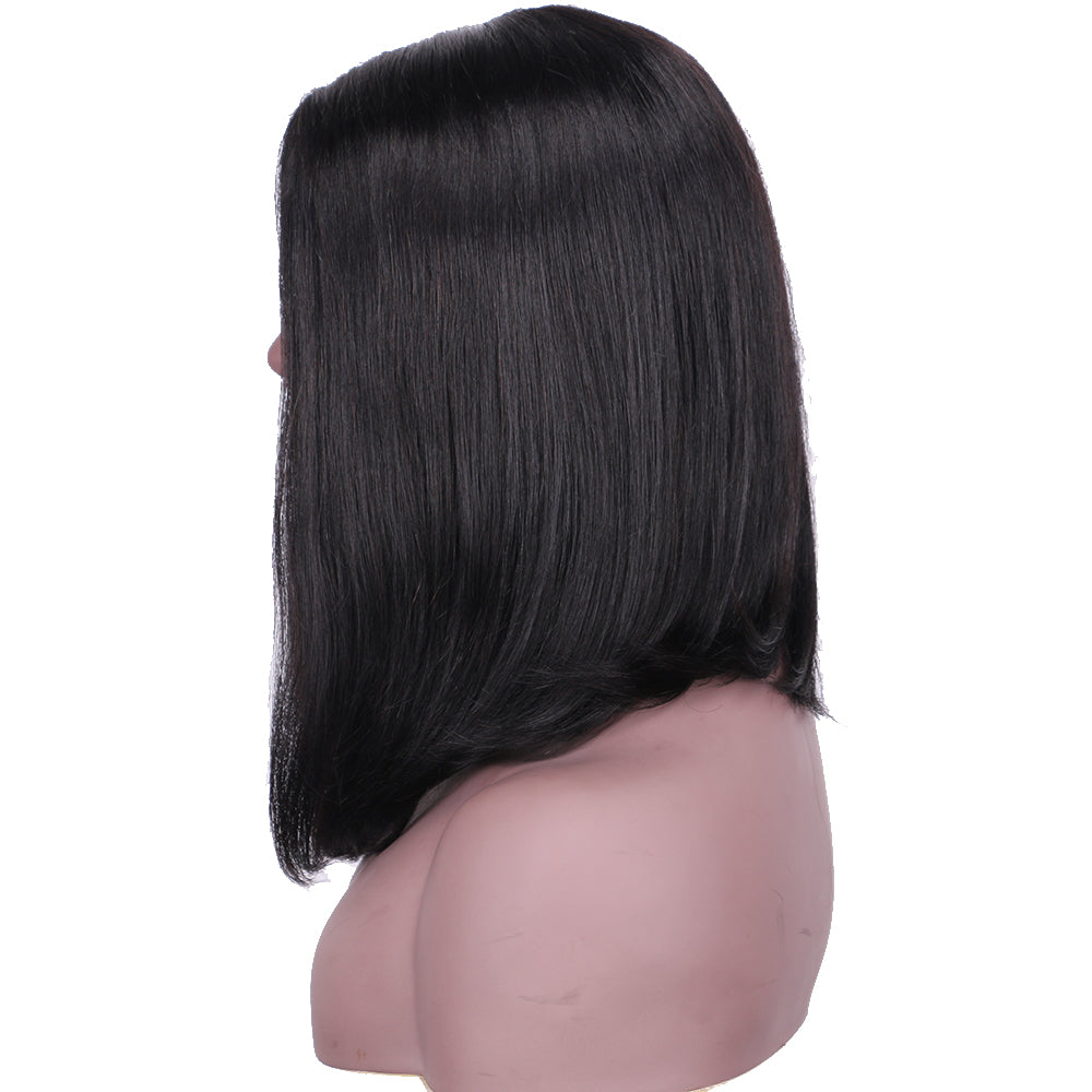 Lace Frontal Wig 13x1 T Part Lace 100%Human Hair Straight item#9038