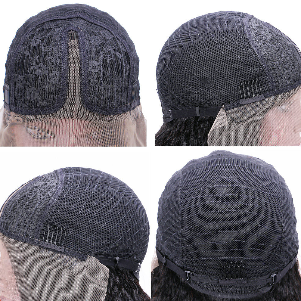 Lace Frontal Wig 13x1 T Part Lace 100%Human Hair item#9039