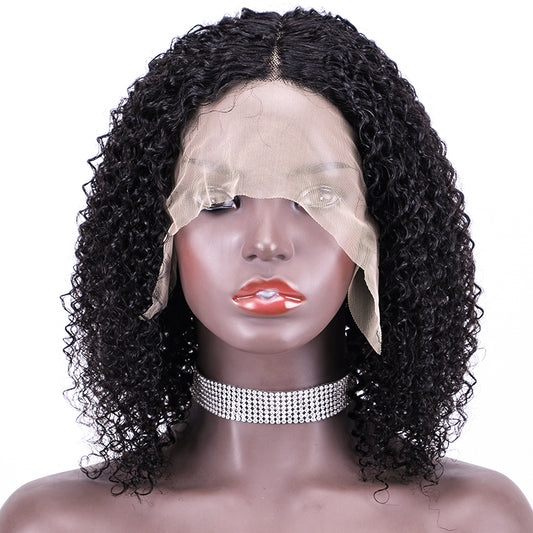 Lace Frontal Wig 13x1 T Part Lace 100%Human Hair item#2015