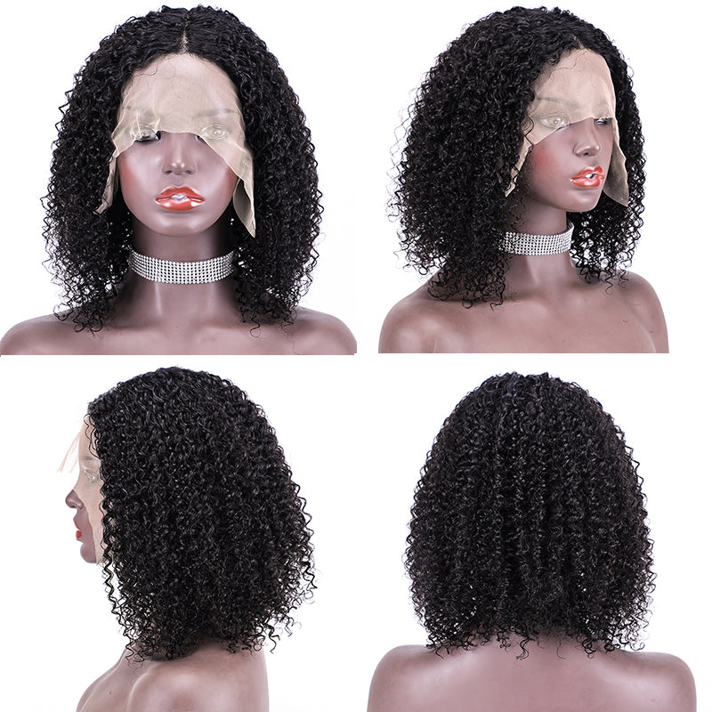 Lace Frontal Wig 13x1 T Part Lace 100%Human Hair item#2015