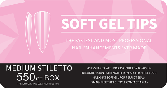 Full Medium Stiletto 550ct/box item#JP003