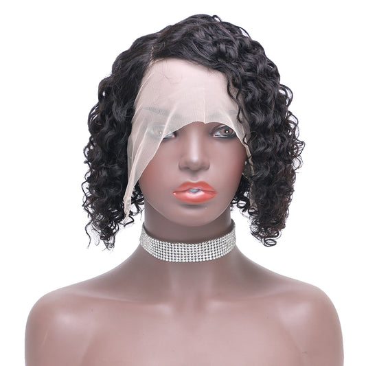 Lace Frontal Wig 13*1 T Part 100%Human Hair item#2022