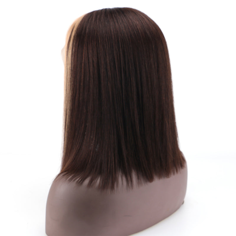 Lace Frontal Wig 13*1 T Part 100%Human Hair item#2203