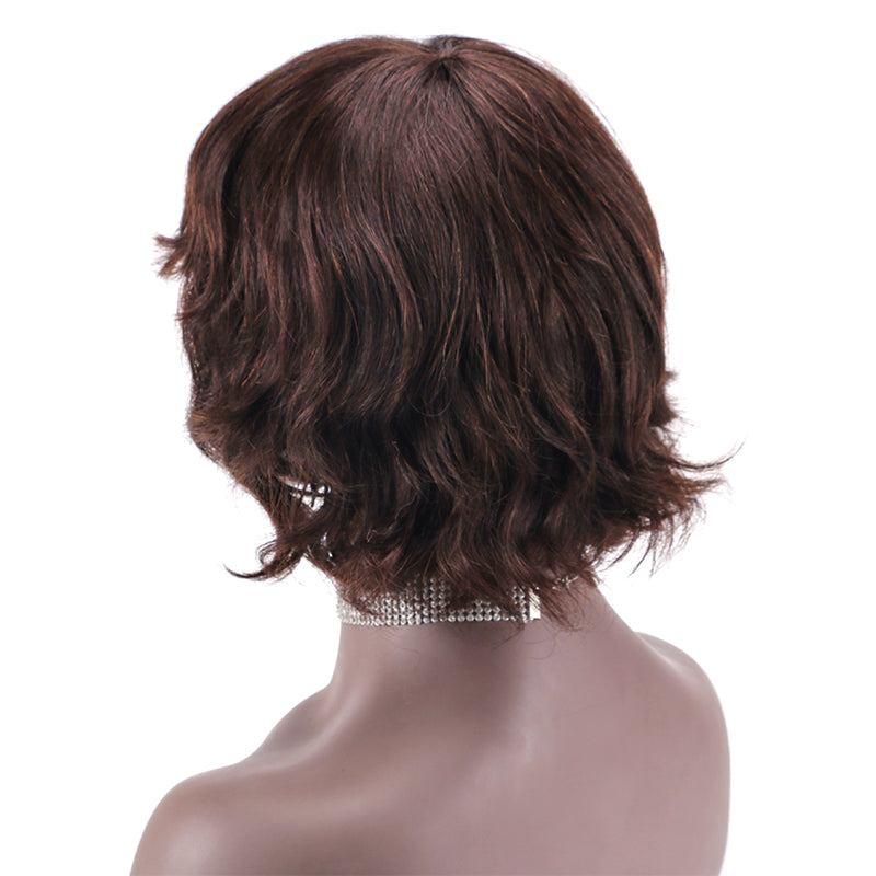 Pixie Cut wig 100%Human Hair Short Wigs Layered Wigs Full Machine Made Wig item#2205