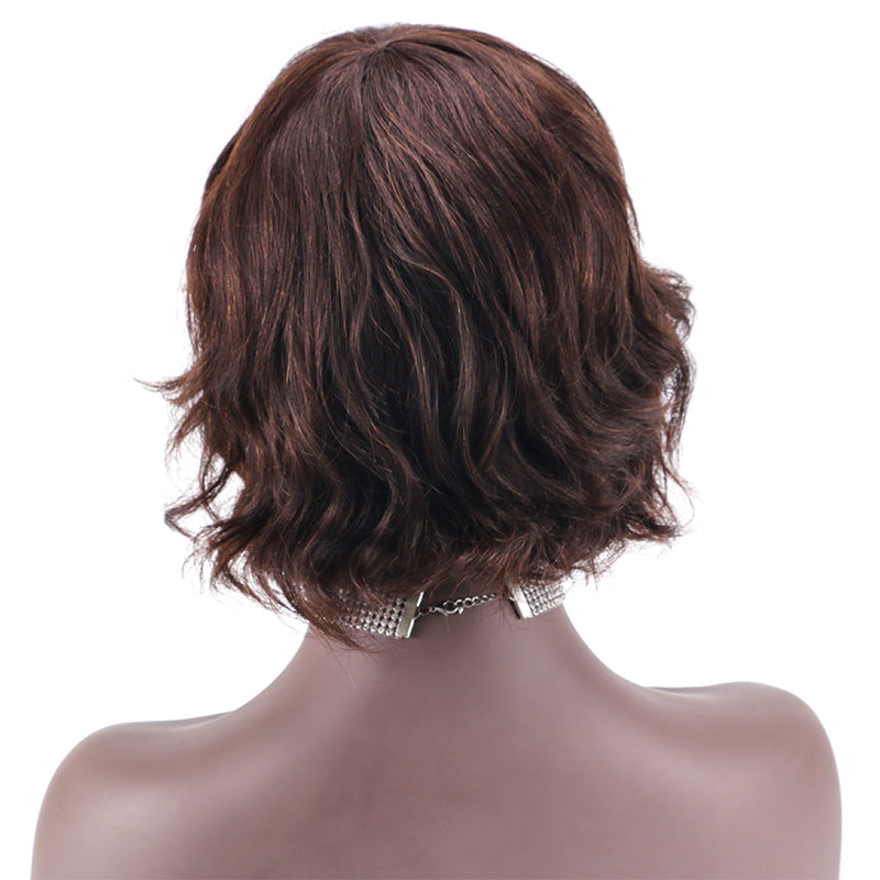 Pixie Cut wig 100%Human Hair Short Wigs Layered Wigs Full Machine Made Wig item#2205