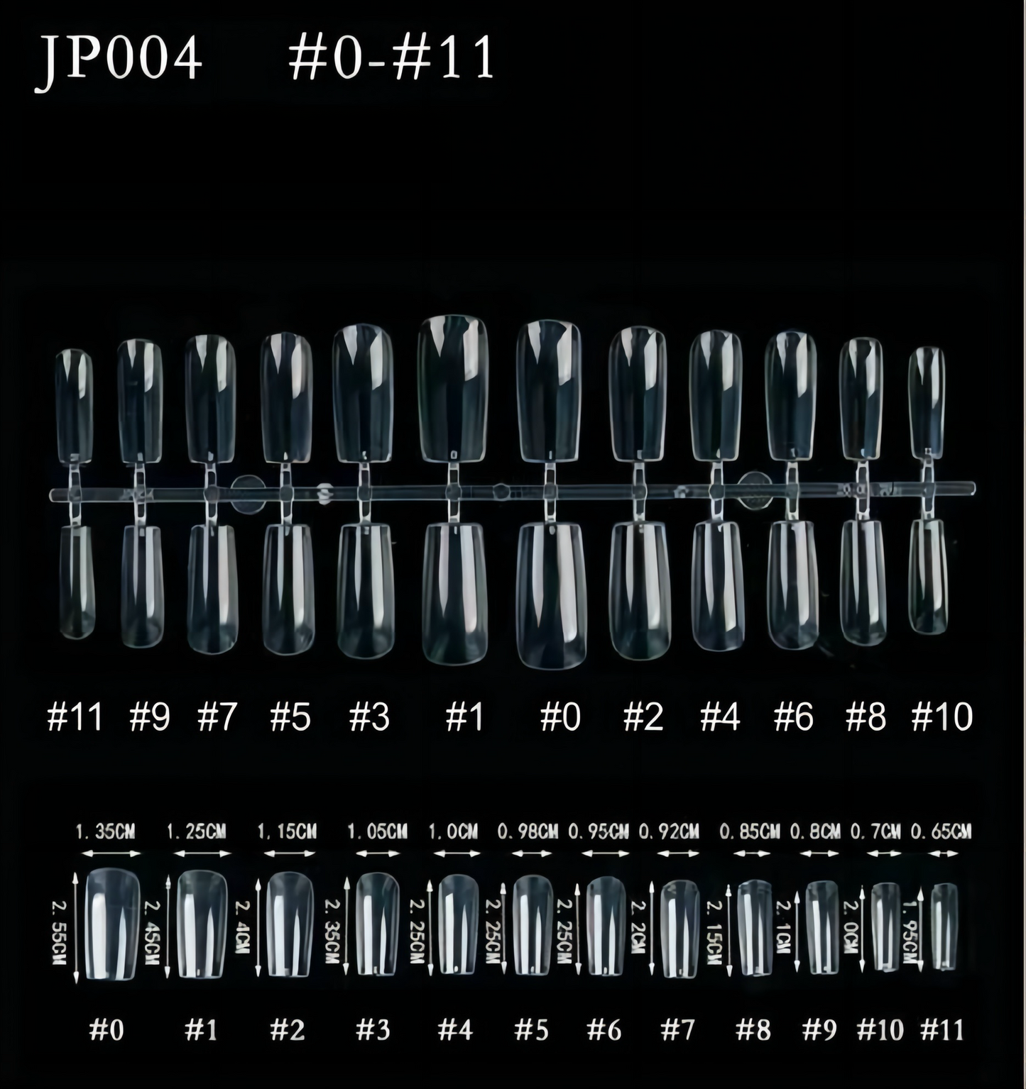 Full Short Trapezoid 550ct/box item#JP004