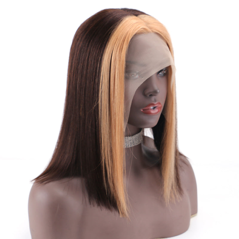 Lace Frontal Wig 13*1 T Part 100%Human Hair item#2203