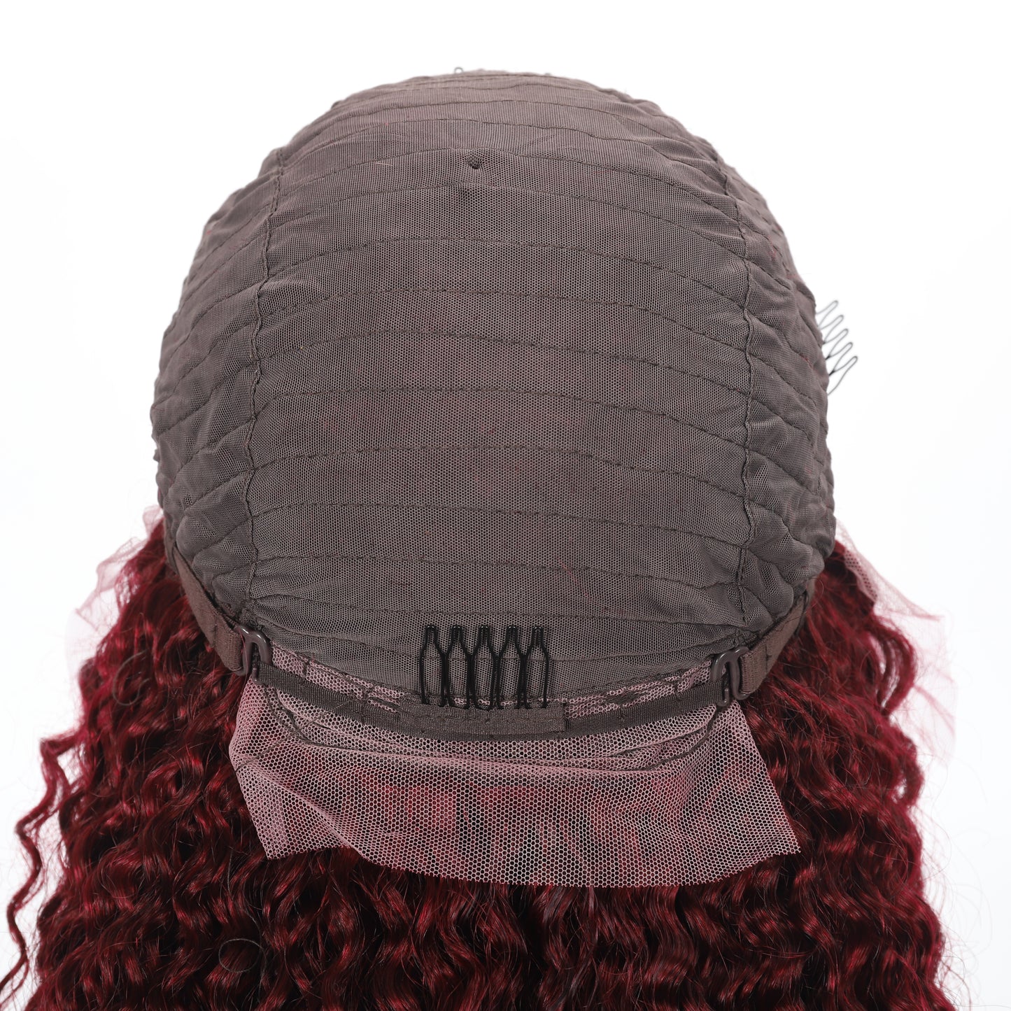 A HIGH-END Lace Frontal Wig Hand Tied 13*4 100%Virgin Remy Human Hair Bundle Wig Jerry curl item#1340JC