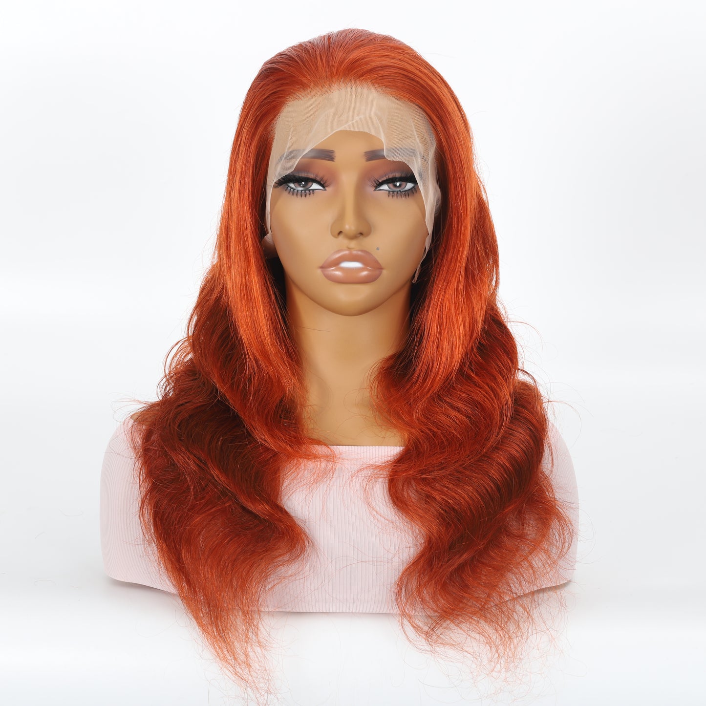 A HIGH-END Lace Frontal Wig Hand Tied 13*4 100%Virgin Remy Human Hair Bundle Wig Body wave item#1340BW