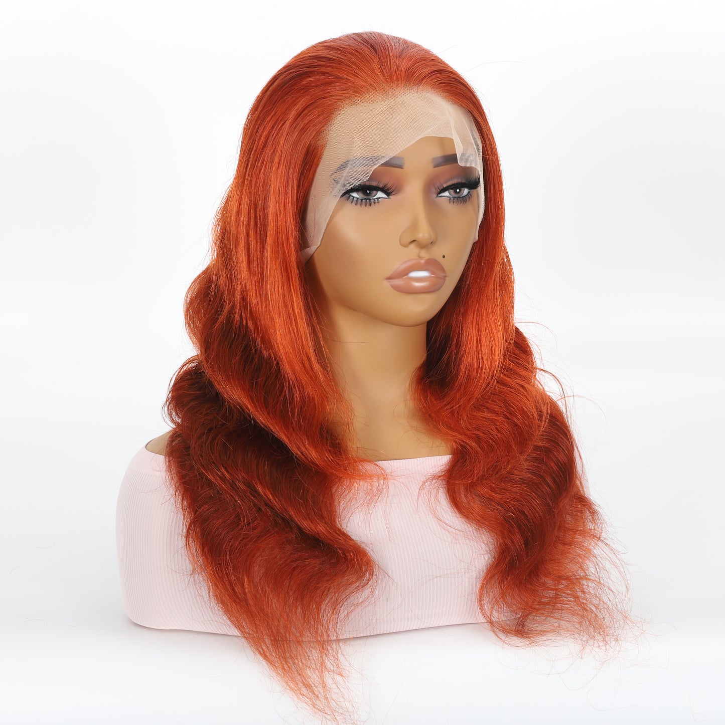 A HIGH-END Lace Frontal Wig Hand Tied 13*4 100%Virgin Remy Human Hair Bundle Wig Body wave item#1340BW