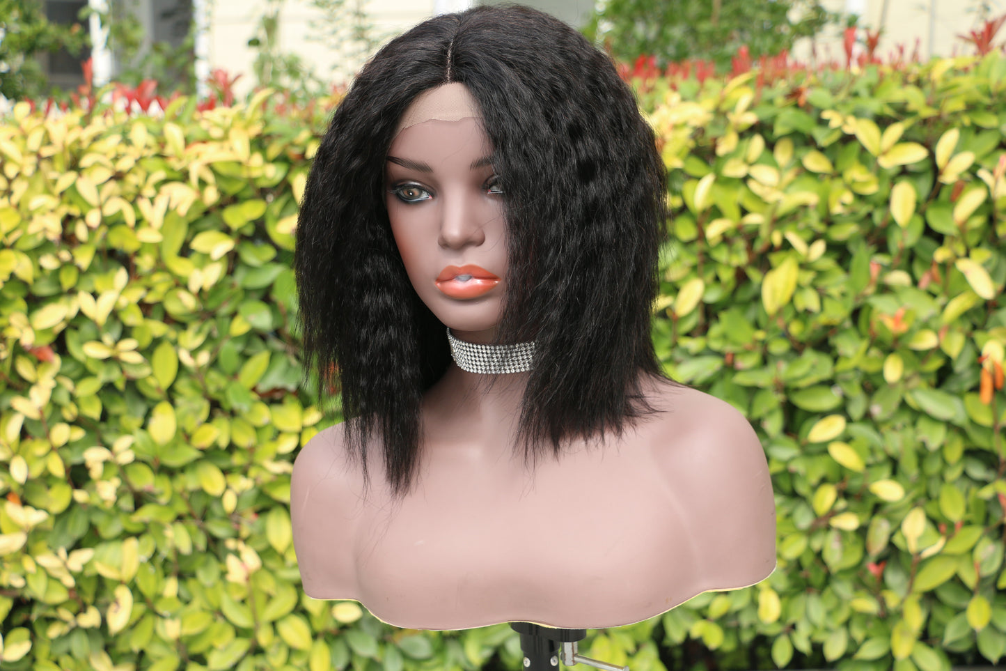 Lace Frontal Wig 13x1 T Part Lace 100%Human Hair item#9039