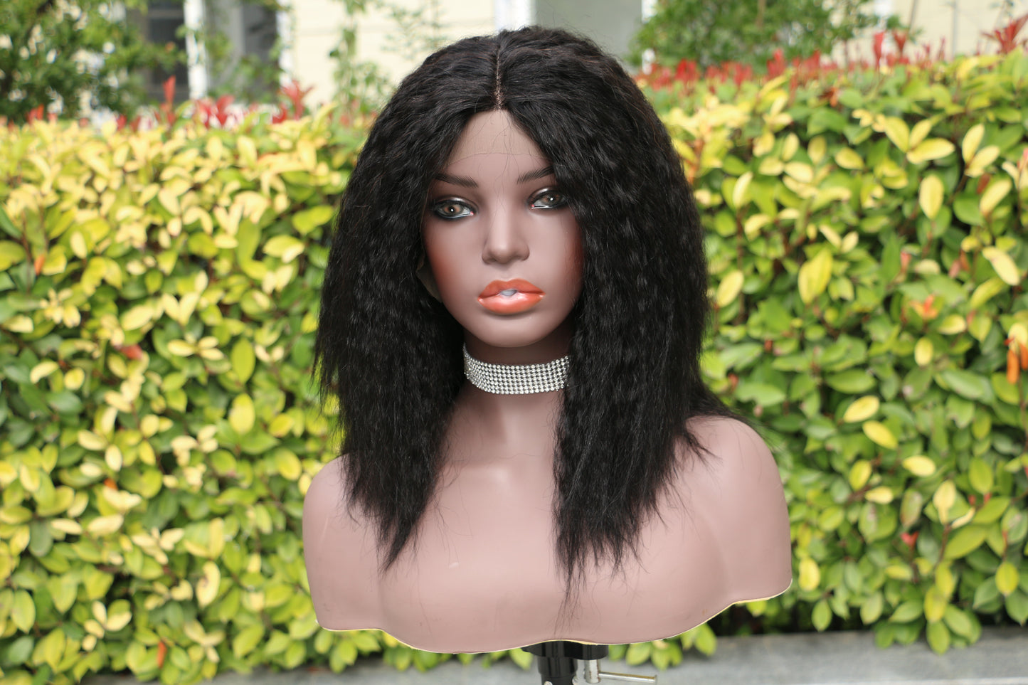 Lace Frontal Wig 13x1 T Part Lace 100%Human Hair item#9039