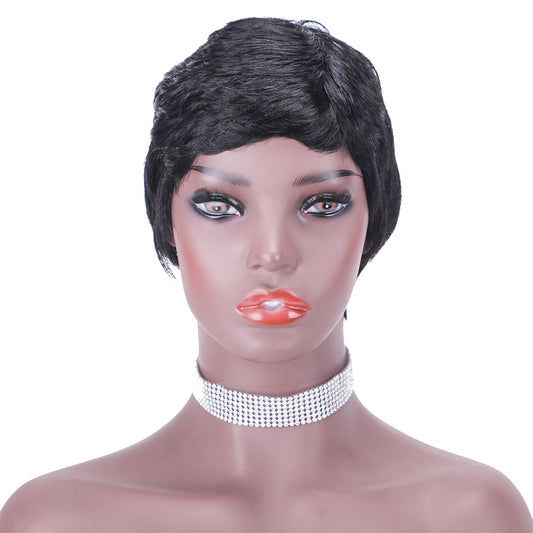 Pixie Cut wig 100%Human Hair Short Wigs Layered Wigs Full Machine Made Wig  item#9127